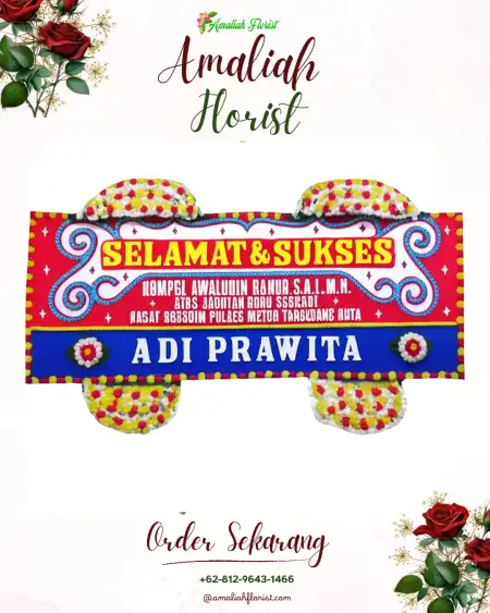 Papan Bunga Ucapan Selamat Lodtunduh